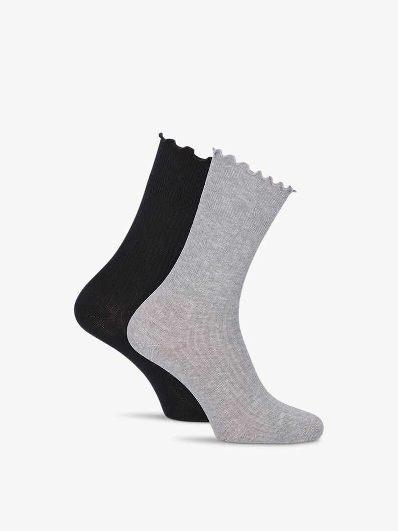 chaussettes pack de 2 - noir 99631-201 acheter tamaris chaussettes en ligne